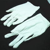 12 Pairs Cotton Gloves Jewelry Making Display Touch DIY Hot Items