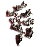 12 pcs Alloy Mixed Totem Men's Jewelry Set