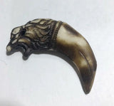 12 pcs Carving Tirbal Lion Antique Totem Necklace