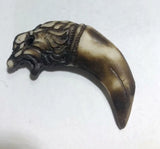 12 pcs Carving Tirbal Lion Antique Totem Necklace