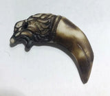 12 pcs Carving Tirbal Lion Antique Totem Necklace