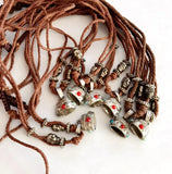 12 pcs Punk Style Tibet Amulet Necklace accessories Surfer Rock Gift