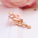 Card Captor Metal Pink Sakura Wing Necklace Set of 12