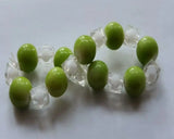 12 pcs Glass Bead Bracelet Set for Women