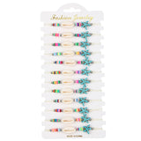 Bohemia Shell Bracelet Set Acrylic Starfish Beach Jewelry Women Bracelets