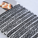 12 pcs Fishline Choker Necklaces For Women Teens Stretch Gothic Punk Elastic
