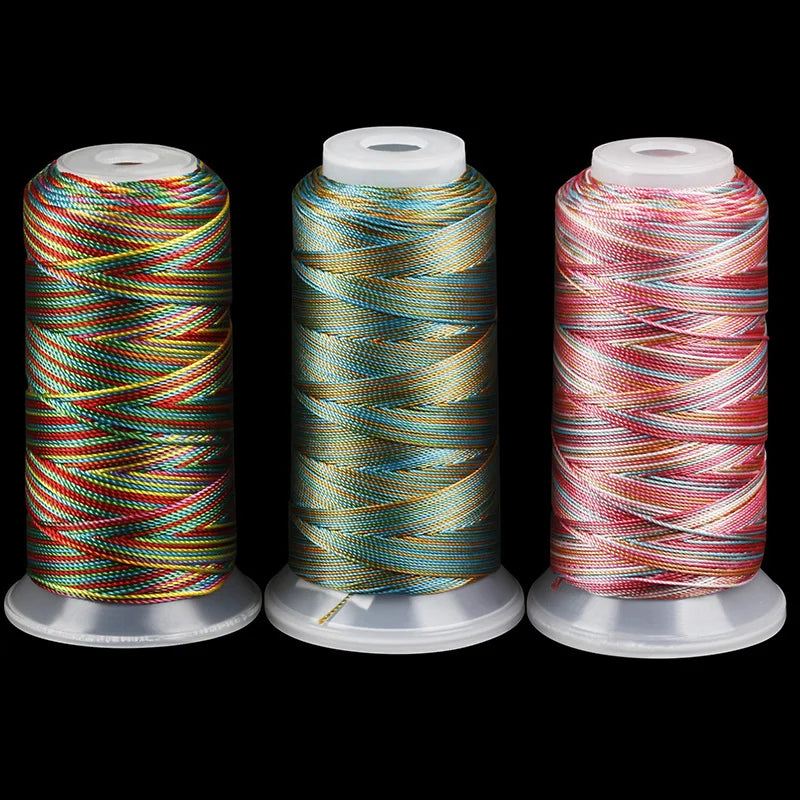 12-strand Multicolored Yarn Woven Rope Dragon Scale Wire Reel Jewelry