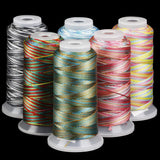 12-strand Multicolored Yarn Woven Rope Dragon Scale Wire Reel Jewelry