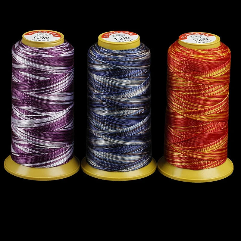 12-strand Multicolored Yarn Woven Rope Dragon Scale Wire Reel Jewelry