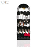 Plastic Screen Jewelry Frame Earring Display