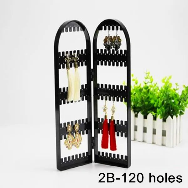Plastic Screen Jewelry Frame Earring Display