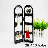 Plastic Screen Jewelry Frame Earring Display