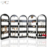 Plastic Screen Jewelry Frame Earring Display