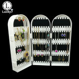 Clear Earrings Display Rack Folding Screen Jewelry Display