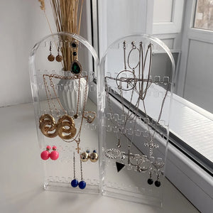 Clear Earrings Display Stand Holder