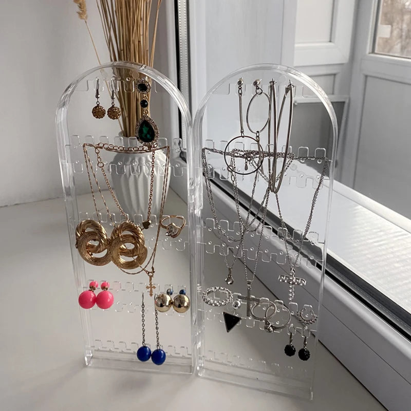 Clear Earrings Display Stand Holder