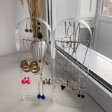 Clear Earrings Display Stand Holder