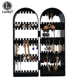 Clear Earrings Display Rack Folding Screen Jewelry Display