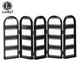Plastic Clear Earrings Studs Display Rack Earring Jewelry Display Stand Holder