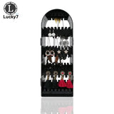 Clear Earrings Display Rack Folding Screen Jewelry Display