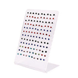 120 Holes Jewelry Display Showcase Rack Stand Organizer