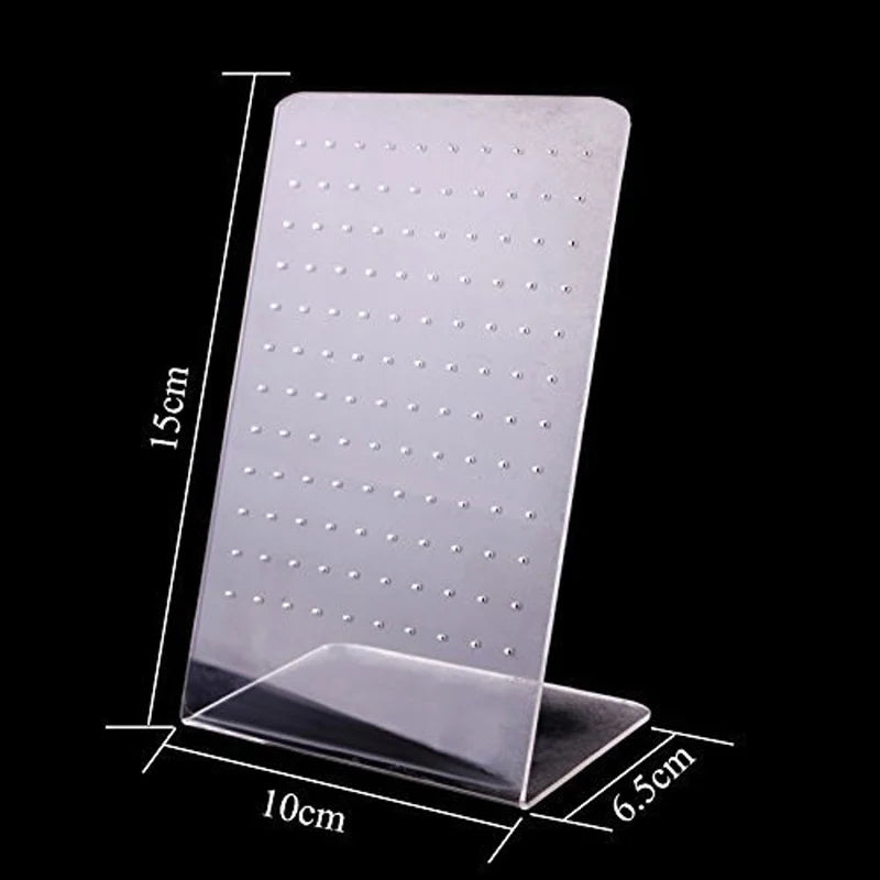 120 Holes Jewelry Display Showcase Rack Stand Organizer