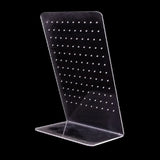 120 Holes Jewelry Display Showcase Rack Stand Organizer