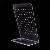 Frosted Jewelry Display Earrings Ear Stud Holder Organizer
