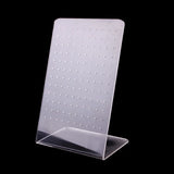 120 Holes Frosted Earring Stand Jewelry Organizer