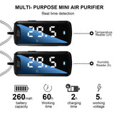 Negative Hanging Neck Air Purifier Wearable Mini Portable