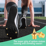 120 PCS 1/4Inch Stainless Steel Golf Shoe Spikes Replacement