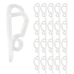 120 Pack Christmas Light Clips Outdoor - Durable Weatherproof Gutter Hooks