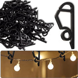 120 Pack Christmas Light Clips Outdoor - Durable Weatherproof Gutter Hooks