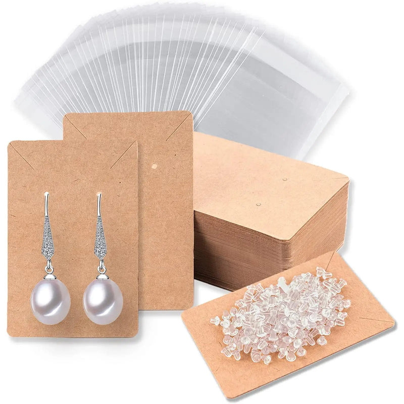 120 Pack Earring Bags for Jewelry Display Ear Studs