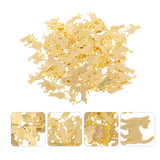 120 Pcs Cat Nail Charms Gems DIY Nail Craft Supplies