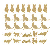 120 Pcs Cat Nail Charms Gems DIY Nail Craft Supplies