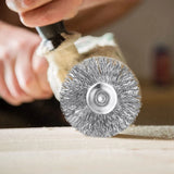 120 Pcs Stainless Steel Wire Brushes Set Kit for Rust Polish Clean Stripping