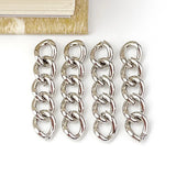 120 Piece Metal Five Section Chain Custom Keychain Extension Chain Necklace