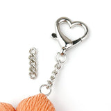 120 Piece Metal Five Section Chain Custom Keychain Extension Chain Necklace