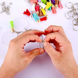 Acrylic Keychain Blank Craft Tassel Keychain Bulk