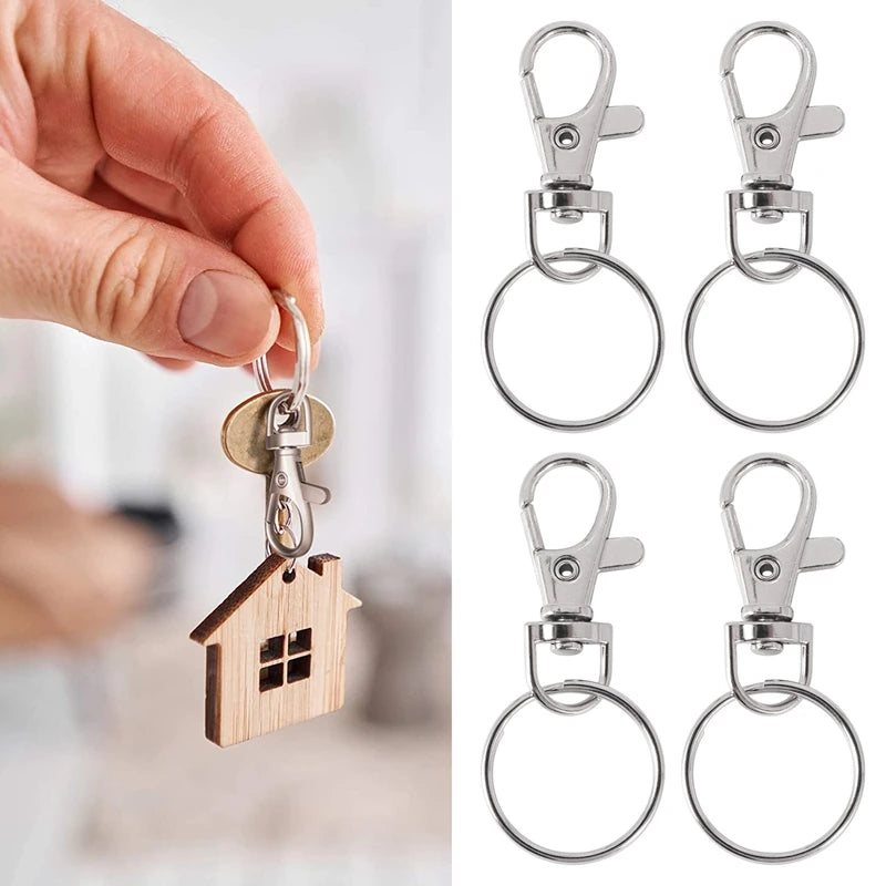 120 Rotating Snap Hooks Key Ring Lobster Claw Clasp