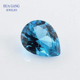 Synthetic Spinel Pear Shape Stone Brilliant Cut for Jewelry Making