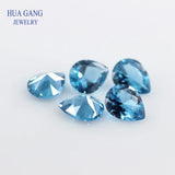 Synthetic Spinel Pear Shape Stone Brilliant Cut for Jewelry Making