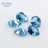 Synthetic Spinel Pear Shape Stone Brilliant Cut for Jewelry Making