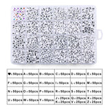 Glass Seed Beads Kit Mixed Bead Alphabet Bracelet Jewelry Making Set