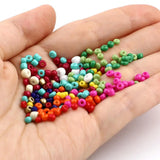 Glass Seed Beads Kit Mixed Bead Alphabet Bracelet Jewelry Making Set