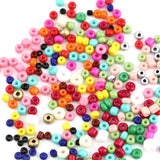 Glass Seed Beads Kit Mixed Bead Alphabet Bracelet Jewelry Making Set