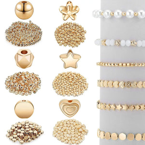 1200 Spacer Beads Set for Jewelry Making