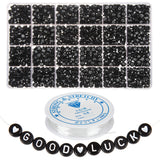 1200Pcs Acrylic Letter Bead Set DIY Bracelet Jewelry Children's Beading Material