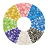 1200Pcs 7mm Mix Alphabet Beads Acrylic Letter Bead Spacer Bracelet DIY Jewelry